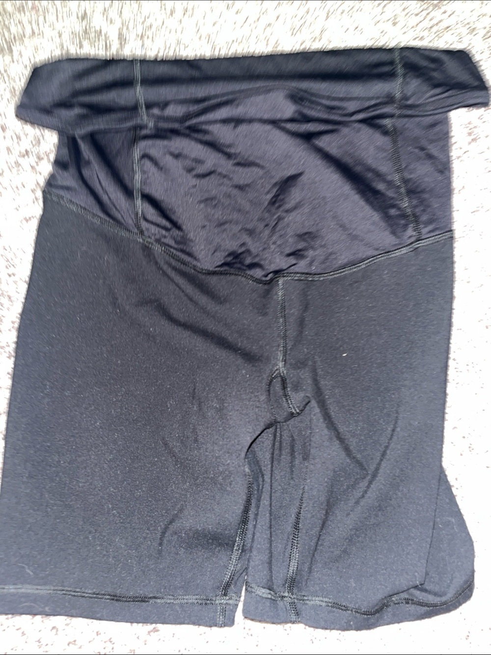 Black Maternity Shorts